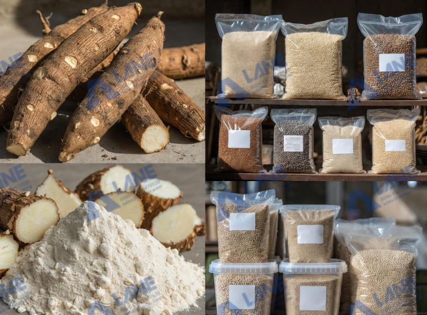 cassava cat litter production line