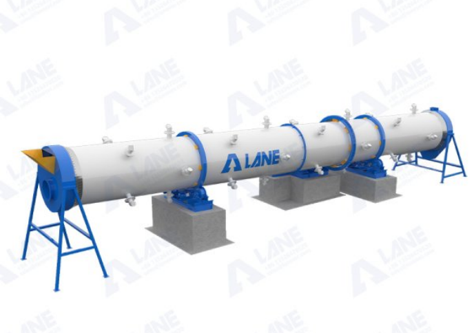 Rotary Drum Dryer Designed for Stable, High-Throughput Cat Litter Production