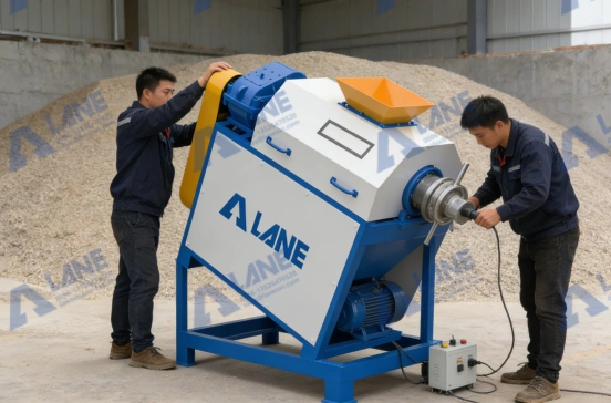 1-2 T/h Tofu Cat Litter Production Line in Belarus