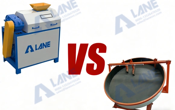 Comparison of Various Types of Cat Litter Pelletizers： Double Roller Granulator vs Disc Granulator from Henan Lane Heavy Industry