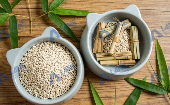 tofu and bamboo cat litter production line in Malaysia