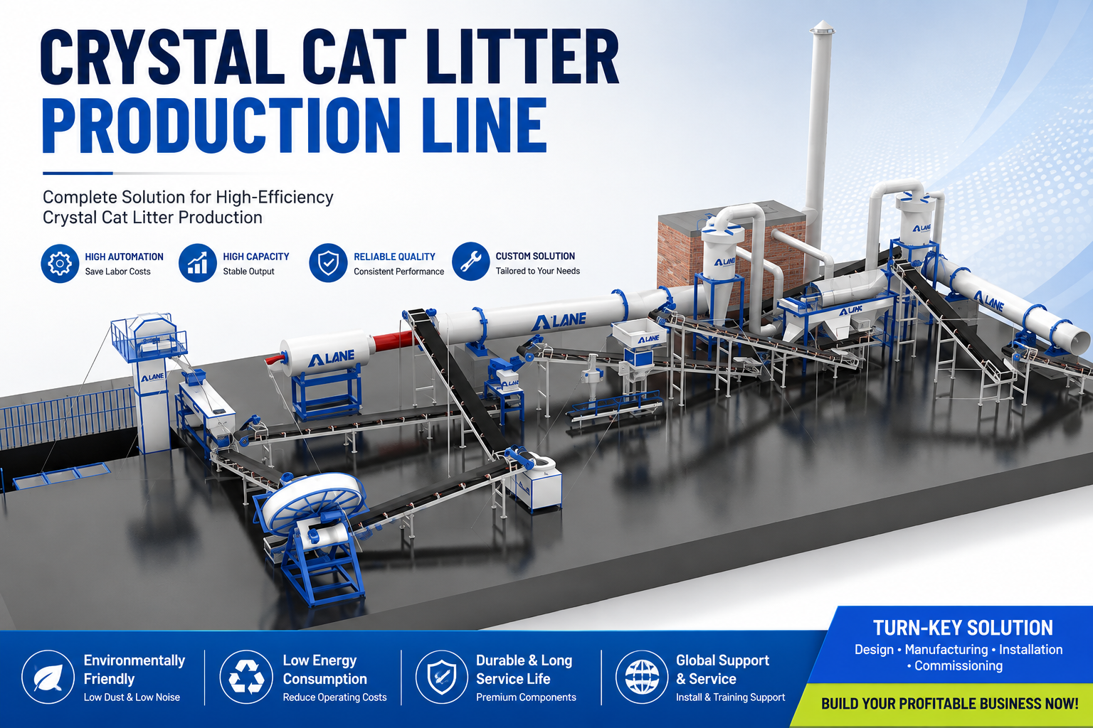 Tofu Cat Litter Equipment: The Complete Guide to Production Lines, Machines, and Plant Investment